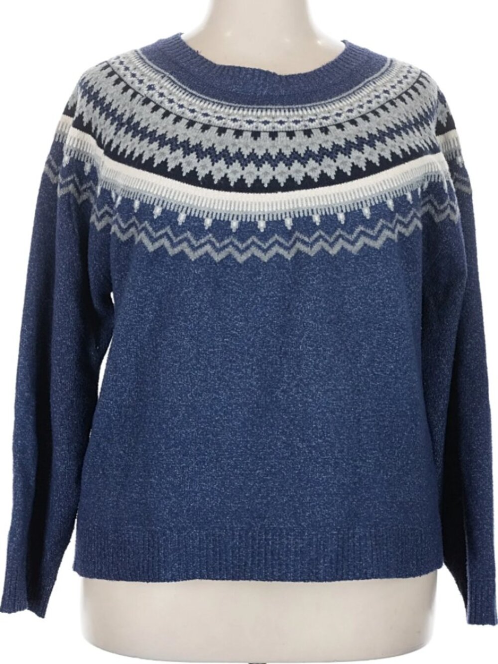 Weatherproof Vintage Fair Isle Knit Sweater
